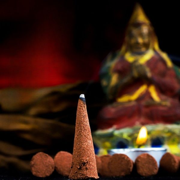 Authentic Mamba Zhacang Handcrafted Herbal Tibetan Conical Incense