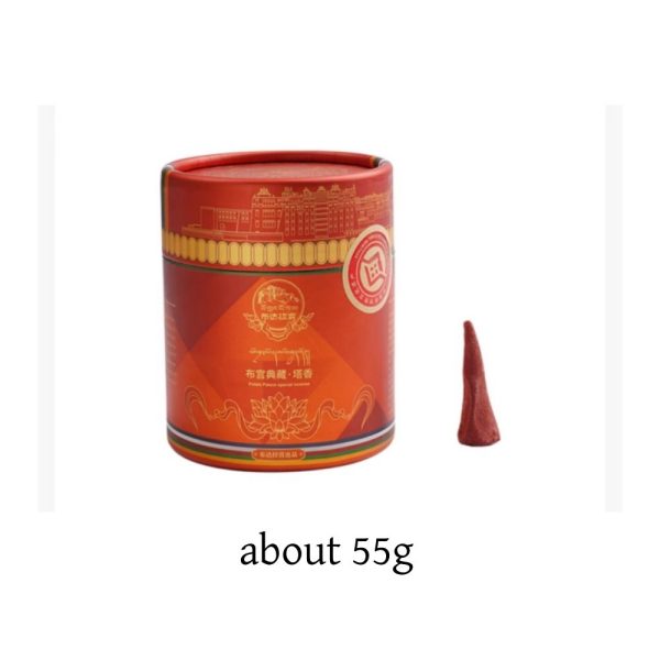 Authentic Potala Palace Handcrafted Herbal Tibet Scented Cones Incense