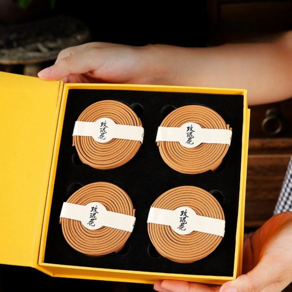 Best Aromatic Nature Rose Fragrance Coil Incense for Home