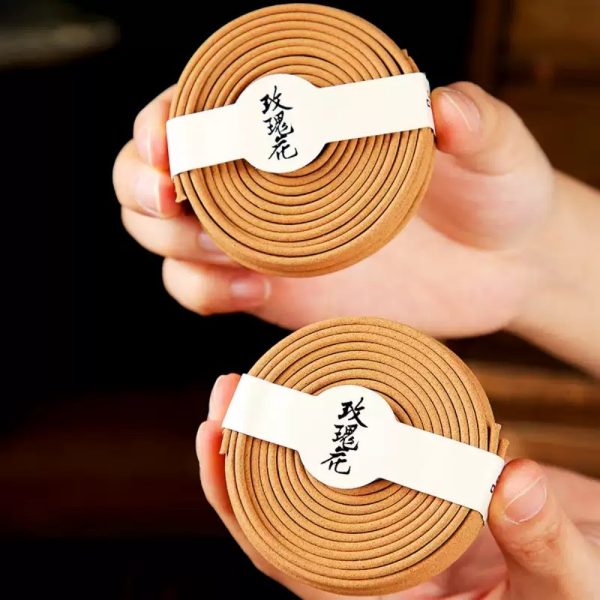 Best Aromatic Nature Rose Fragrance Coil Incense for Home