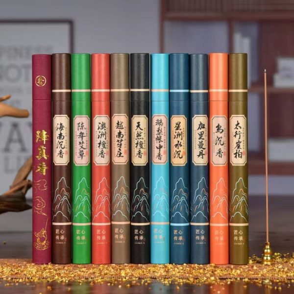 Natural Buddha Chinese Mixed Scent Sticks Incense Set for Mediation