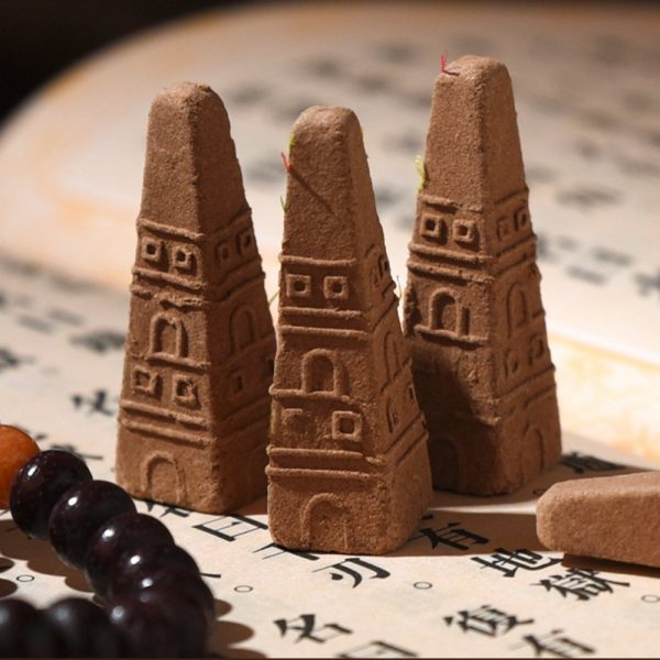 Best Handmade Tower Shaped Conical Incense from Tibet