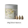 Best Natural Chinese Fragrant Osmanthus Backflow Incense Cone Box