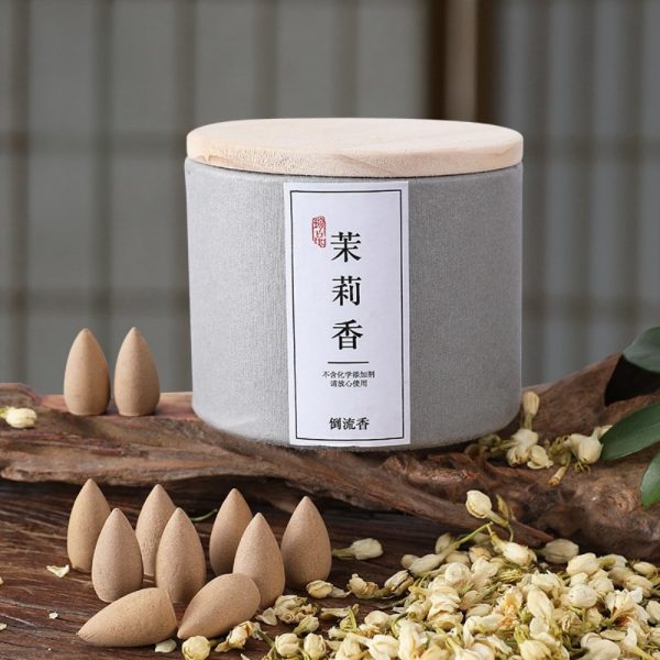 Best Natural Organic Jasmine Backflow Cone Incense for Sale from China