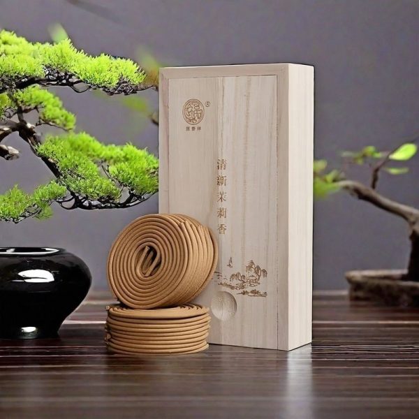Best Smelling Chinese Handcrafted Natural Jasmine Coil Incense for Home