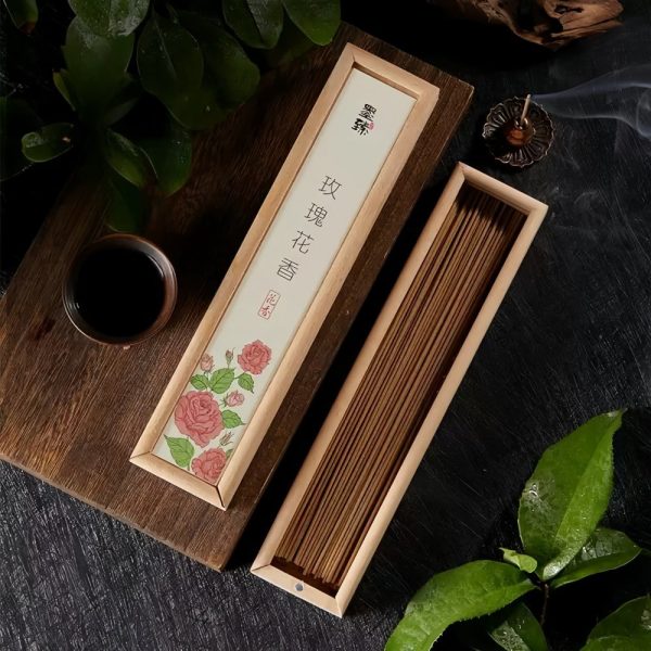 Best Smelling Nature Rose Fragrant Incense Sticks Box for Sale