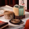 Best Smelling Organic Mugwort Scented Coiled Incense Gift Box