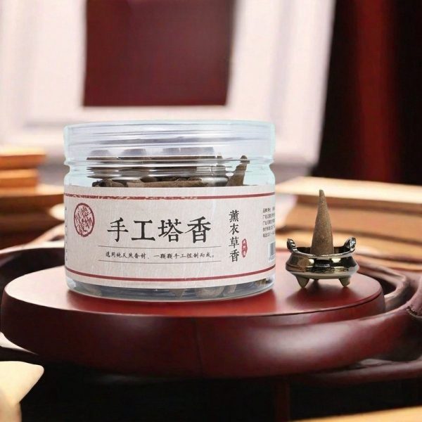 Chinese-Handmade-Nature-Lavender-Scented-Incense-Cones-for-Sale-.jpg Chinese Handmade Nature Lavender Scented Incense Cones for Sale