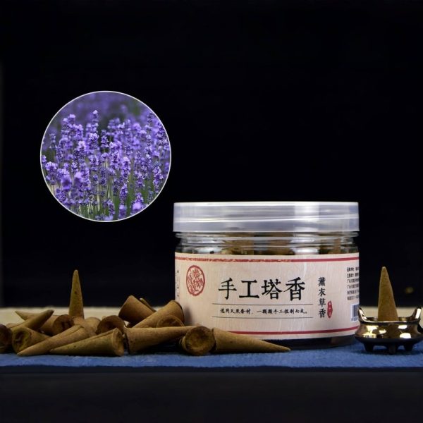 Chinese-Handmade-Nature-Lavender-Scented-Incense-Cones-for-Sale-1-1.jpg Chinese Handmade Nature Lavender Scented Incense Cones for Sale