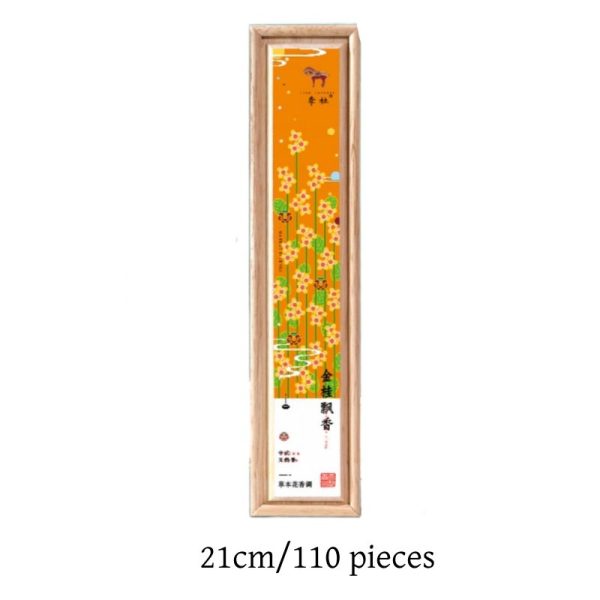 Chinese Traditional Natural Osmanthus Aroma Stick of Incense Box