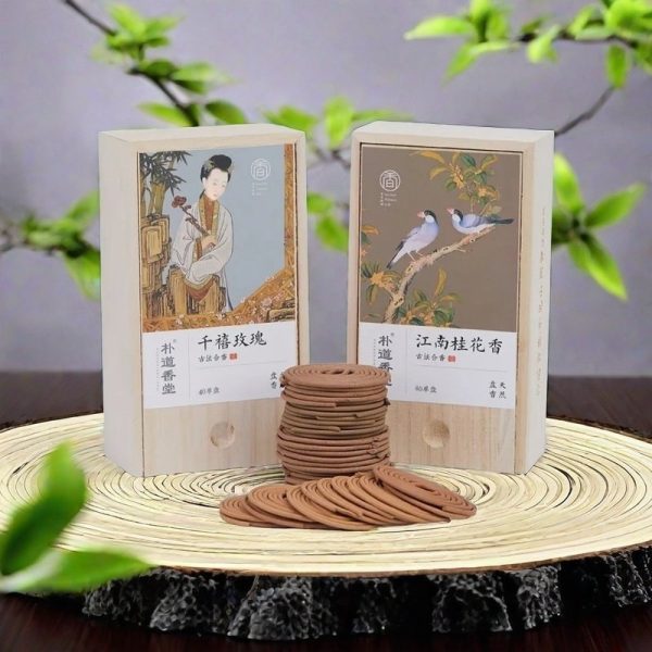 Chinese-Traditional-Natural-Rose-and-Osmanthus-Scent-Coiled-Incense-Gift-Set-Box.jpg Chinese Traditional Natural Rose and Osmanthus Scent Coiled Incense Gift Set -- 2 Box