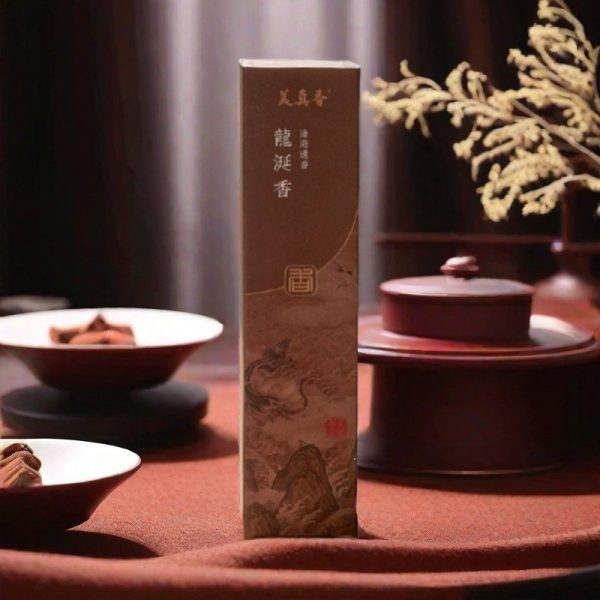 Elegant Traditional Handcrafted Dragons Blood Incense Sticks Portable Box