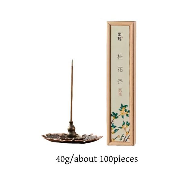 Good Aromatic Nature Osmanthus Incense Sticks Box for Purification