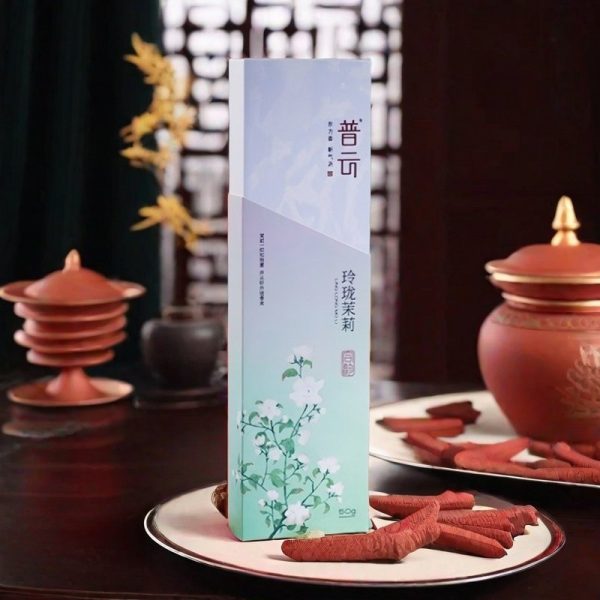 Good Jasmine Floral Fragrance Incense with Sticks Box for Indoor Home