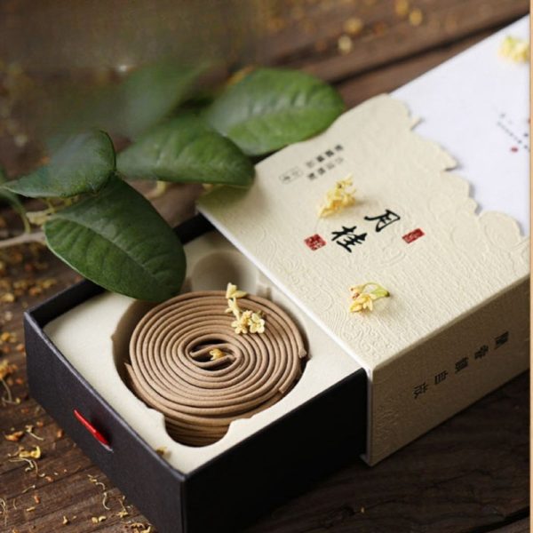 Good Smelling Aromatherapy Osmanthus Burning Incense Coils from China