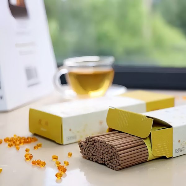 Good Smelling Natural Amber Fragrance Burning Incense Sticks Box