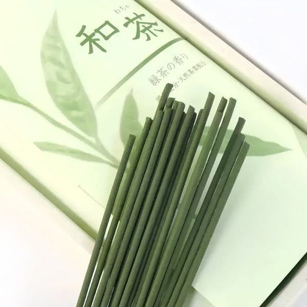Good-Smelling-Nature-Green-Tea-Fragrance-Stick-incense-Box-1-1.jpg Good Smelling Japan Nature Green Tea Fragrance Stick incense Box