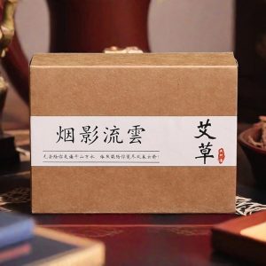 Good Smelling Tibetan Nature Mugwort Fragrance Backflow Incense Cone for Home