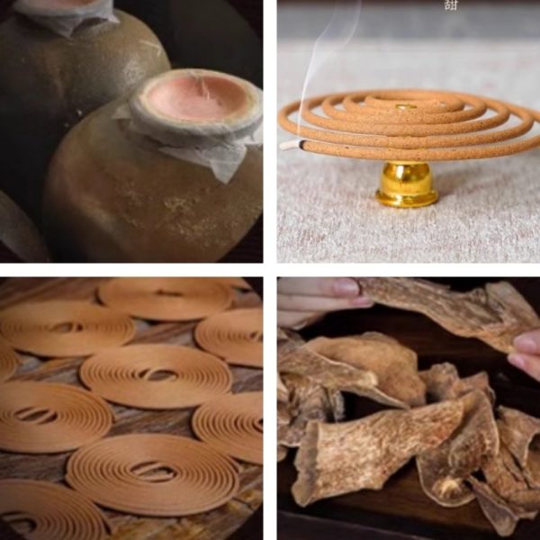 Handcrafted Mosquito Repellent Natural Ay Taso Mugwort Incense Coils