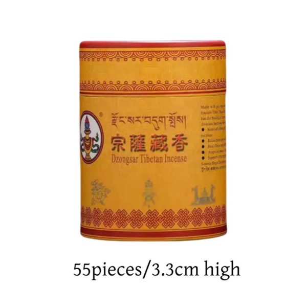 Handmade Authentic Dzongsar Natural Tibetan Cone of Incense