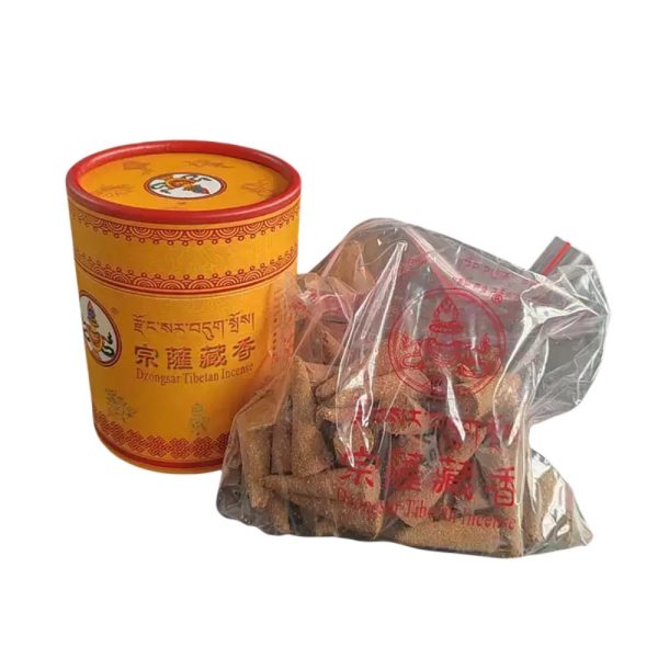 Handmade Authentic Dzongsar Natural Tibetan Cone of Incense