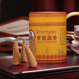 Handmade Authentic Dzongsar Natural Tibetan Cone of Incense