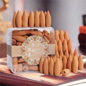 Handmade-Chinese-Natural-Fragrant-Sandalwood-Backflow-Incense-Cones-F.jpg Handmade Chinese Natural Fragrant Sandalwood Backflow Incense Cones