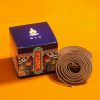 Natural Handmade Sherpa Herbal Tibetan Coiled Incense for Sale
