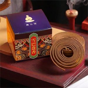 Natural Handmade Sherpa Herbal Tibetan Coiled Incense for Sale