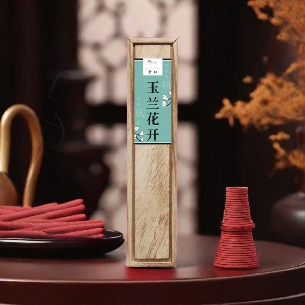 Natural Organic Magnolia Fragrance Incense with Sticks Box for Sale