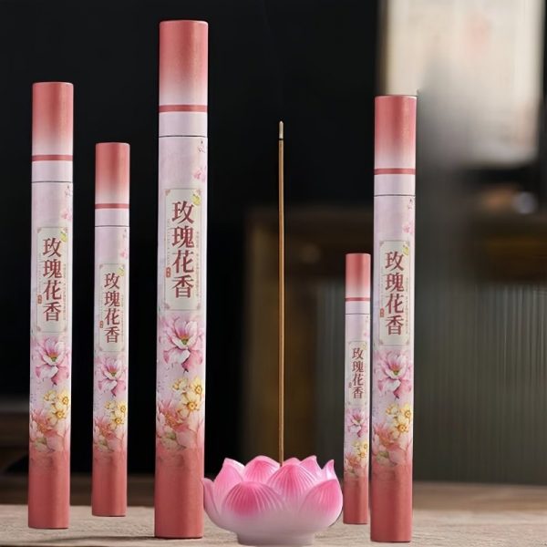 Nature Aromatic Rose Fragrance Incense of Stick for Aromatherapy
