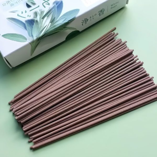 Nature White Sage Fragrance Japanese Burning Incense Sticks