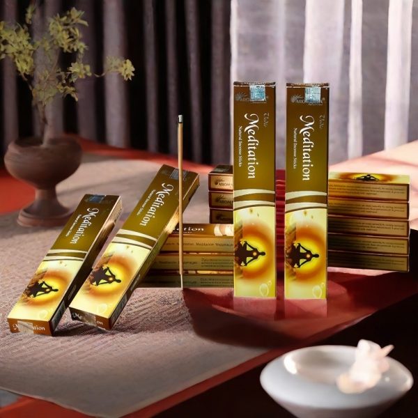 Premium Hand Rolled Indian Incense Mediation Sticks for Relaxing