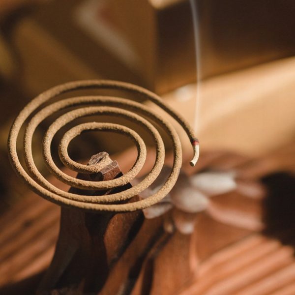 Premium Handcrafted Chinese Ebony Agarwood Coiled Incense