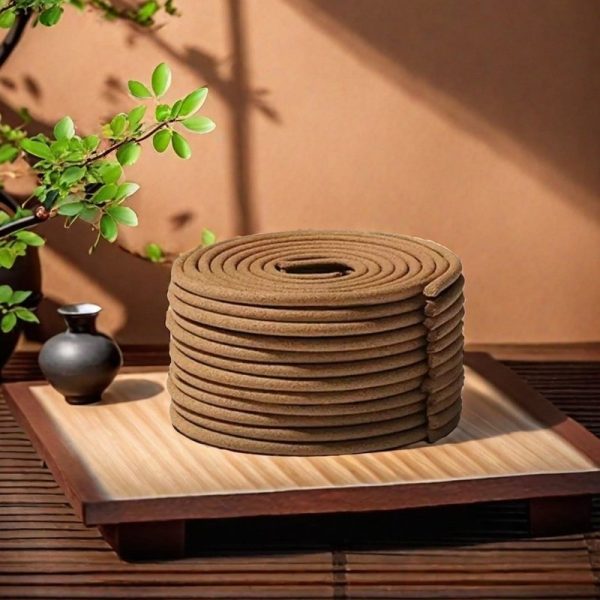 Premium Handcrafted Chinese Ebony Agarwood Coiled Incense