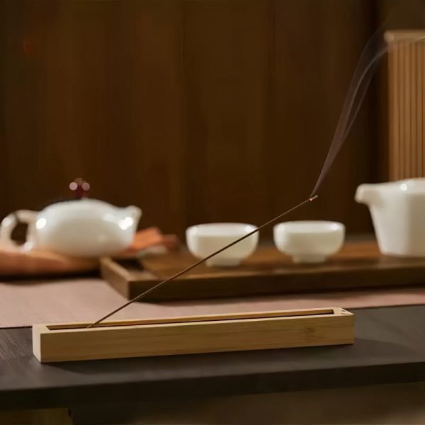 Premium Handmade Magnolia Floral Aromatic Portable Incense Stick with Wooden Box