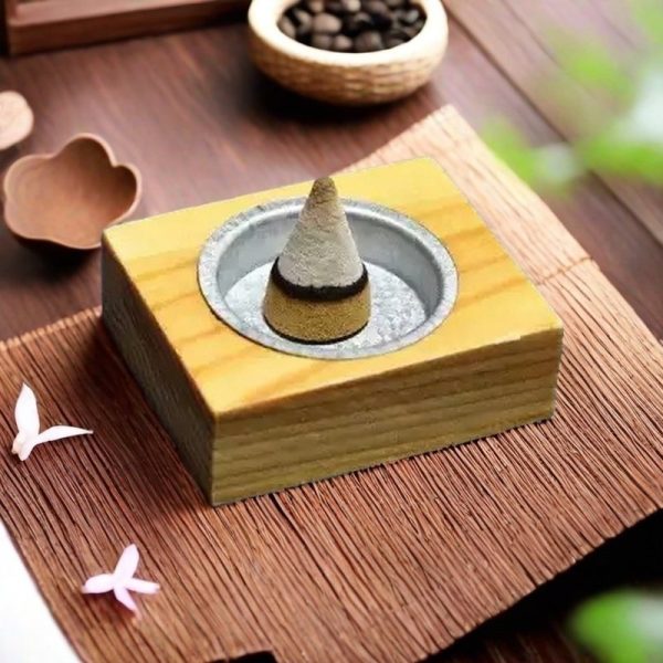 Premium-Handmade-Natural-Cedar-Conical-Incense-with-Metal-Jar-.jpg Premium Handmade Natural Cedar Conical Incense with Metal Jar