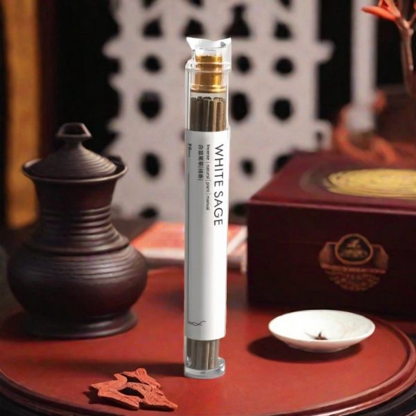 Premium Handmade White Sage Burning Incense Sticks for Sale