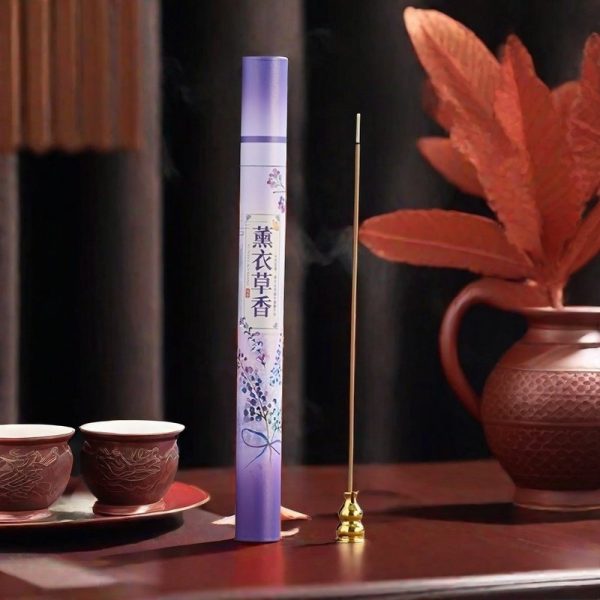 Premium Natural Organic Lavender Fragrance Incense Sticks for Home