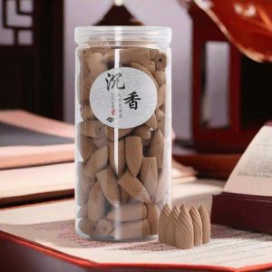 Premium Natural Spiral Agarwood Backflow Waterfall Incense Cones