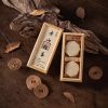 Premium Handmade Vietnam Agarwood Goose Pear and Sandalwood Coil Incense Gift Set - 3 Box
