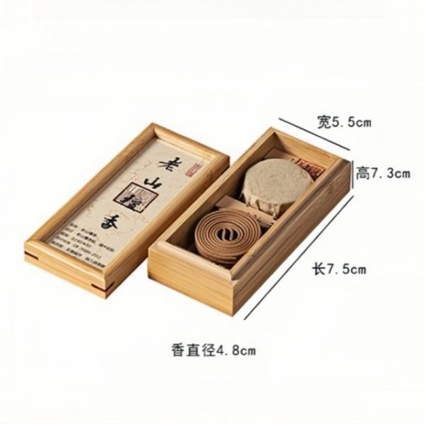 Premium Handmade Vietnam Agarwood Goose Pear and Sandalwood Coil Incense Gift Set - 3 Box