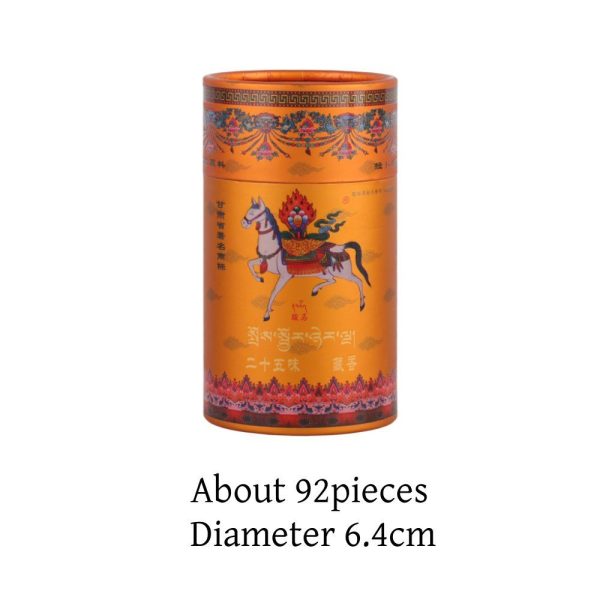 Traditional Handmade Labrang Monastery Herbal Tibet Coil Incense